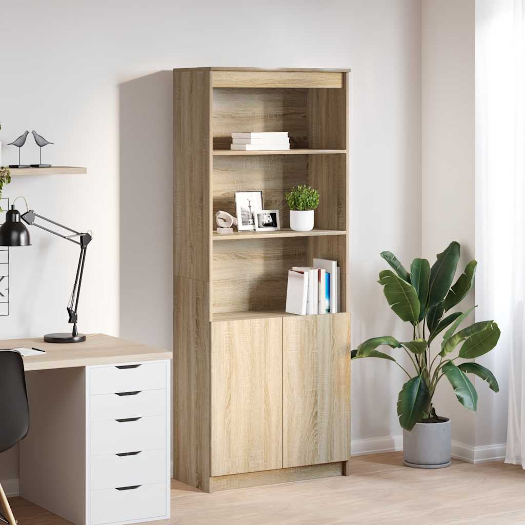 Högbord Ek 50X35X180 Cm Konstruerat Trä