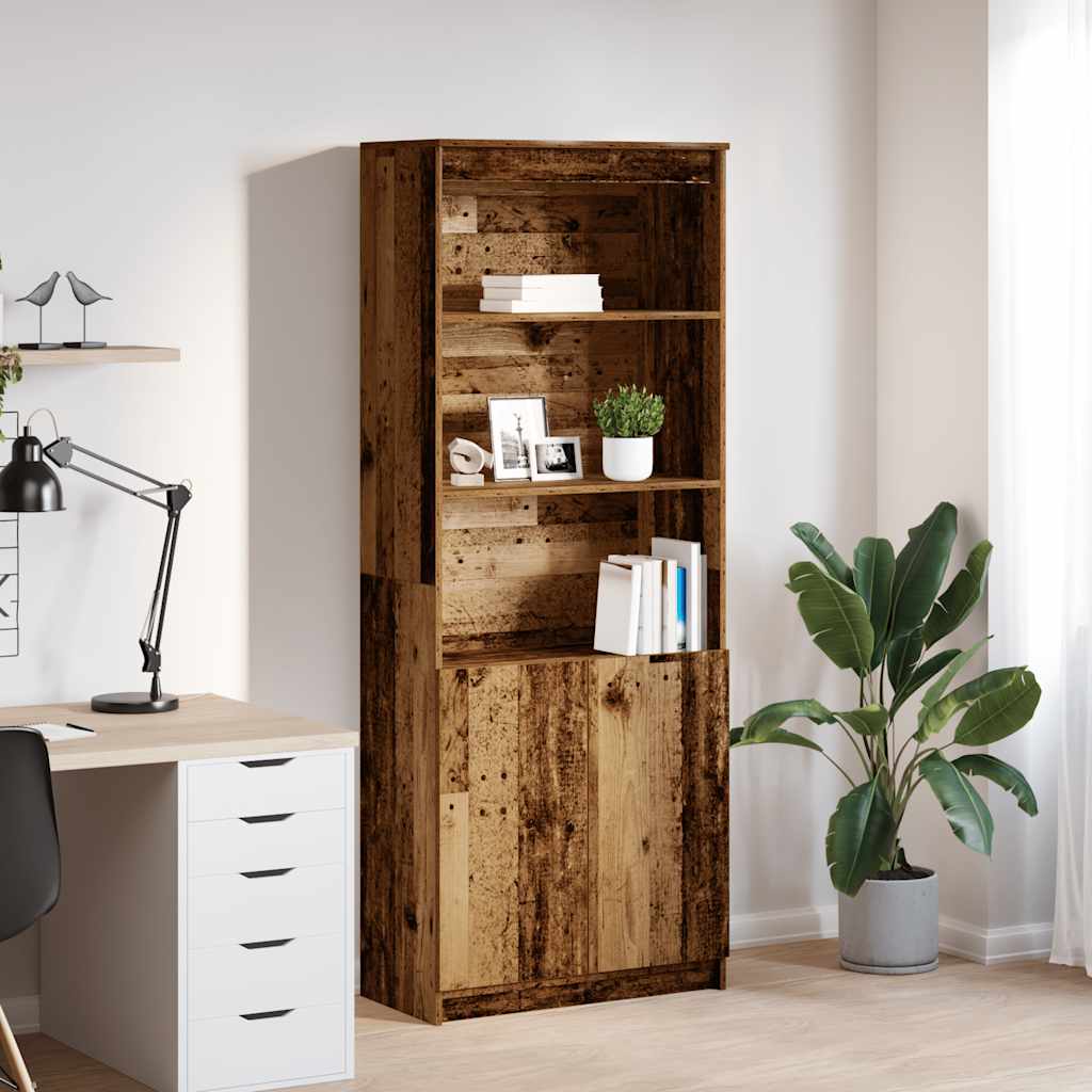 Högbord Ek 50X35X180 Cm Konstruerat Trä