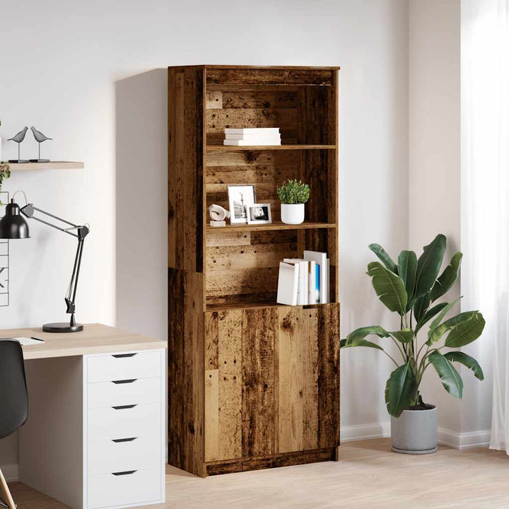 Högbord Ek 50X35X180 Cm Konstruerat Trä