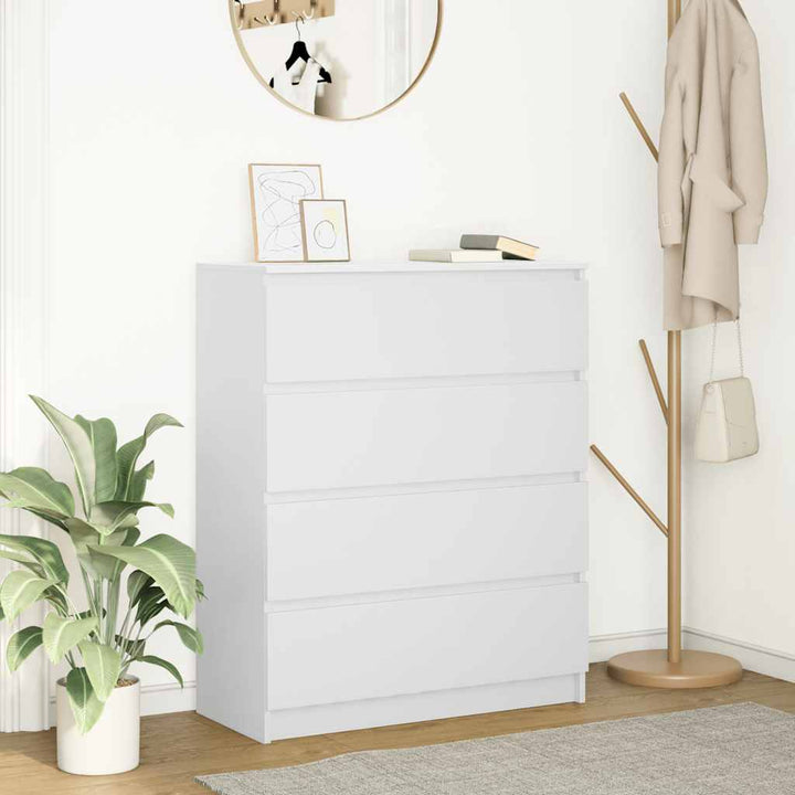 Skänk Rökt Ek 80X35X99 Cm Konstruerat Trä