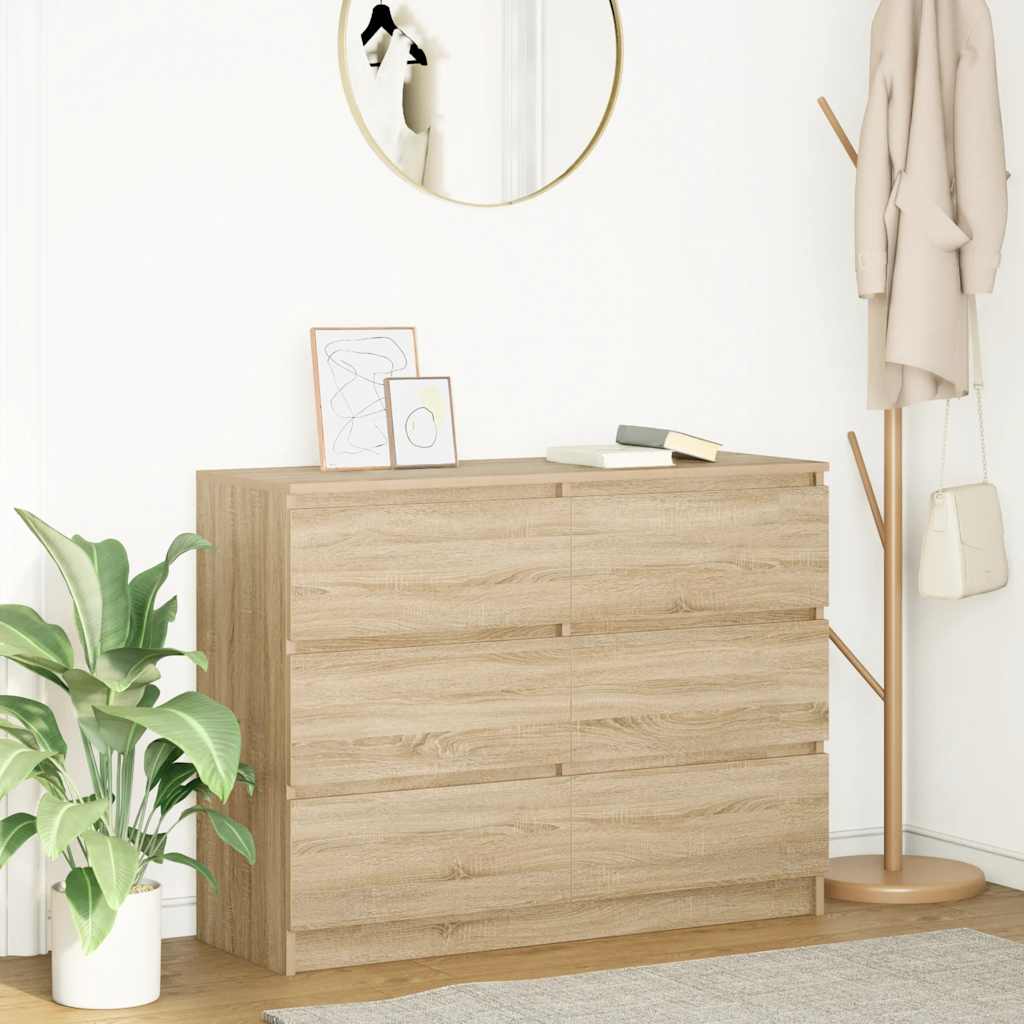 Skänk 100X35X76 Cm Konstruerat Trä
