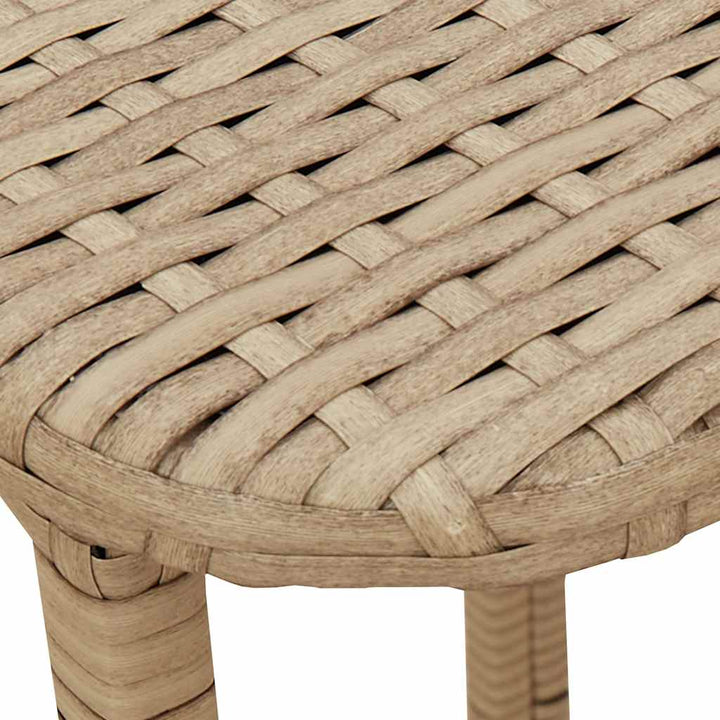 Hopfällbart Trädgårdsbord 90X51X75 Cm Konstrotting