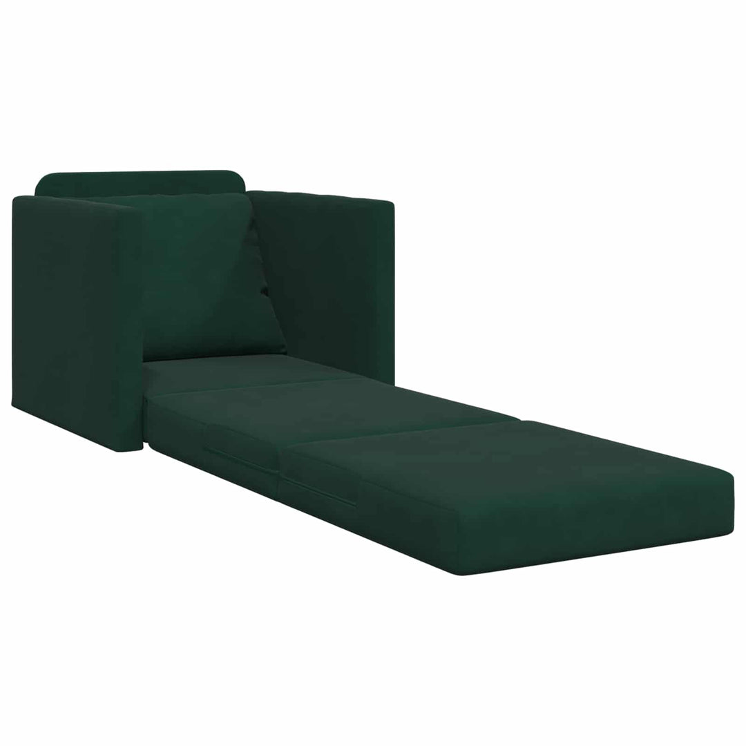 Soffsäng Mörkgrön 74 X 77 X 81 Cm Sammet