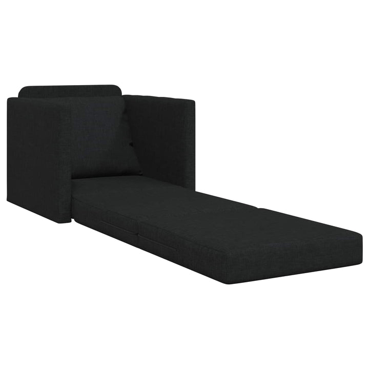 Soffsäng Svart 74 X 77 X 81 Cm Tyg
