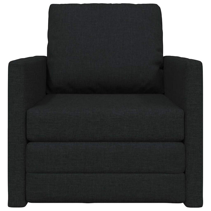 Soffsäng Svart 74 X 77 X 81 Cm Tyg