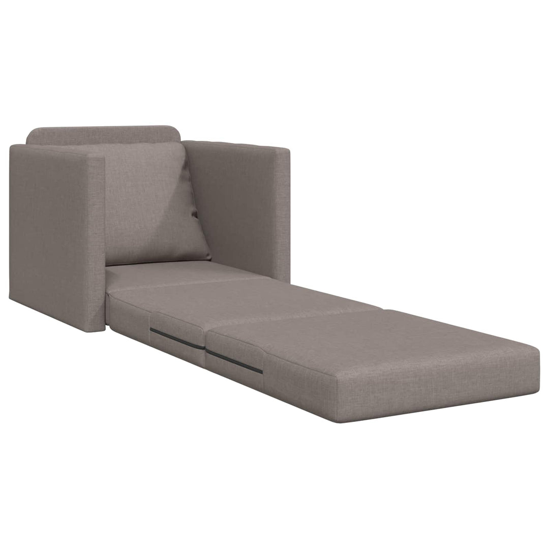 Soffsäng Taupe 74 X 77 X 81 Cm Tyg