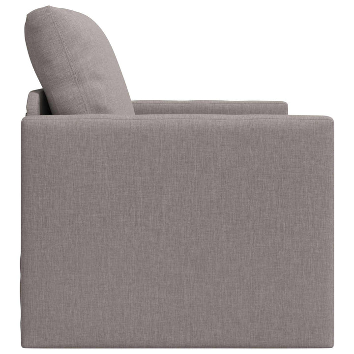 Soffsäng Taupe 74 X 77 X 81 Cm Tyg