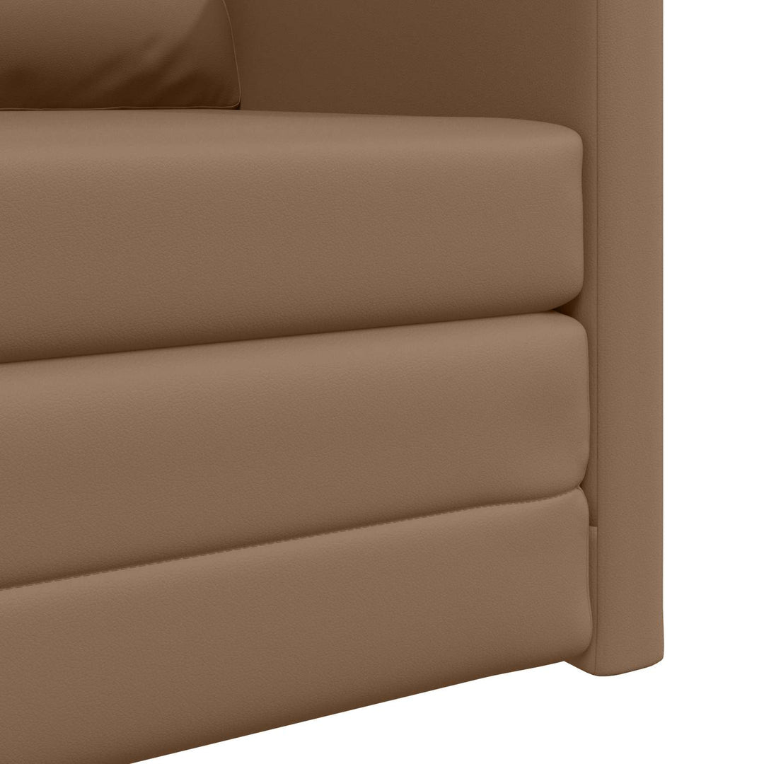 Soffsäng 60Cm Cappuccino Konstläder