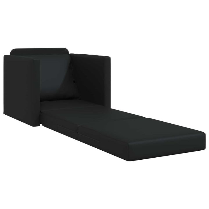Soffsäng 60Cm Svart Konstläder