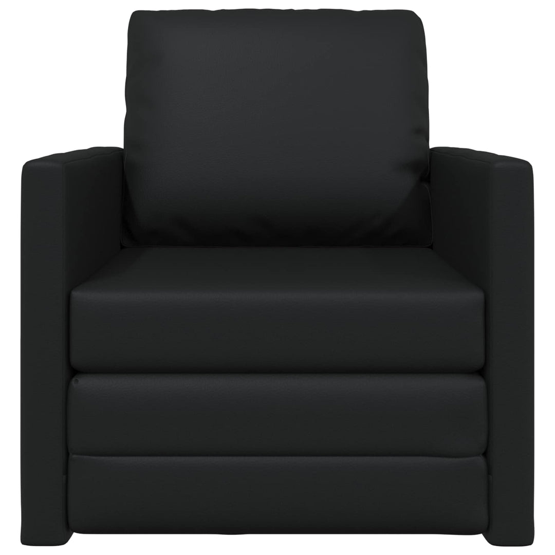 Soffsäng 60Cm Svart Konstläder