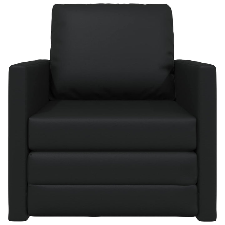 Soffsäng 60Cm Svart Konstläder