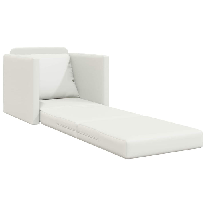 Soffsäng 60Cm Vit Konstläder