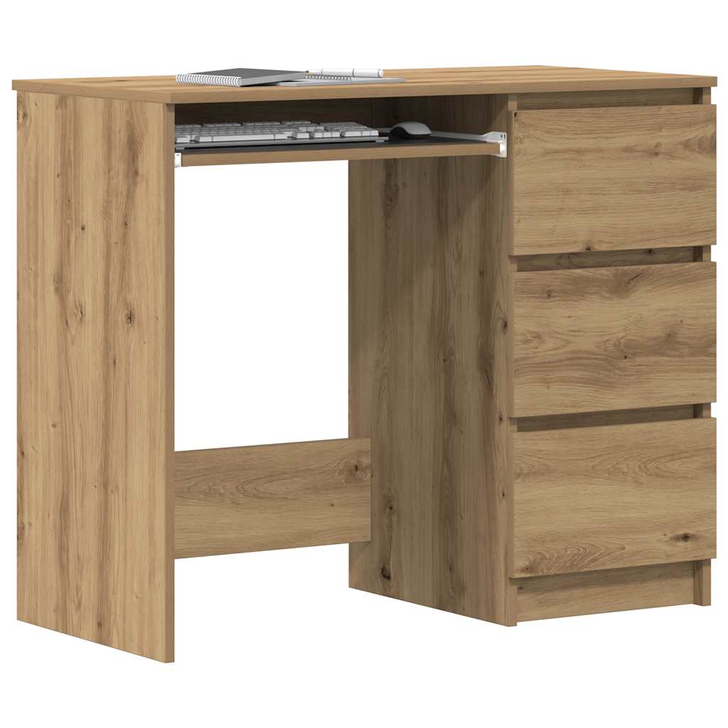 Skrivbord 90X45X76 Cm Konstruerat Trä