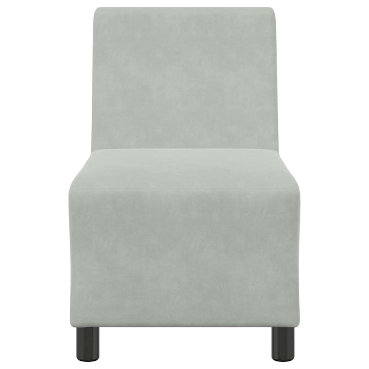 Soffstol Utan Armstöd 55 Cm Sammet