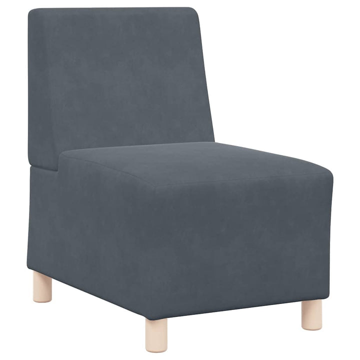 Soffstol Utan Armstöd 55 Cm Sammet