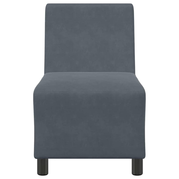 Soffstol Utan Armstöd 55 Cm Sammet