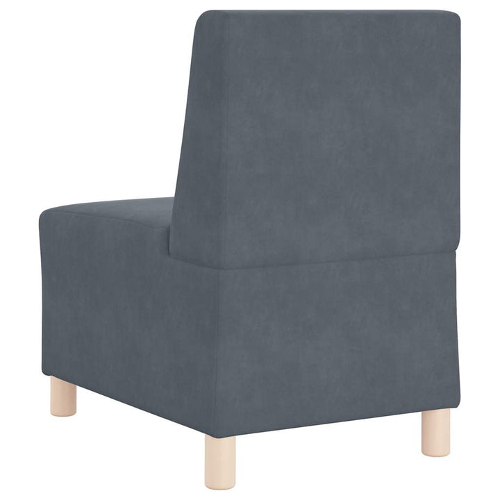 Soffstol Utan Armstöd 55 Cm Sammet