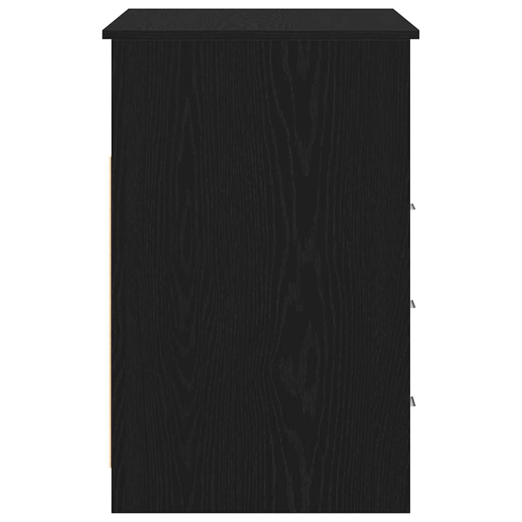 Skrivbord Med Lådor 102X50X76 Cm Konstruerat Trä
