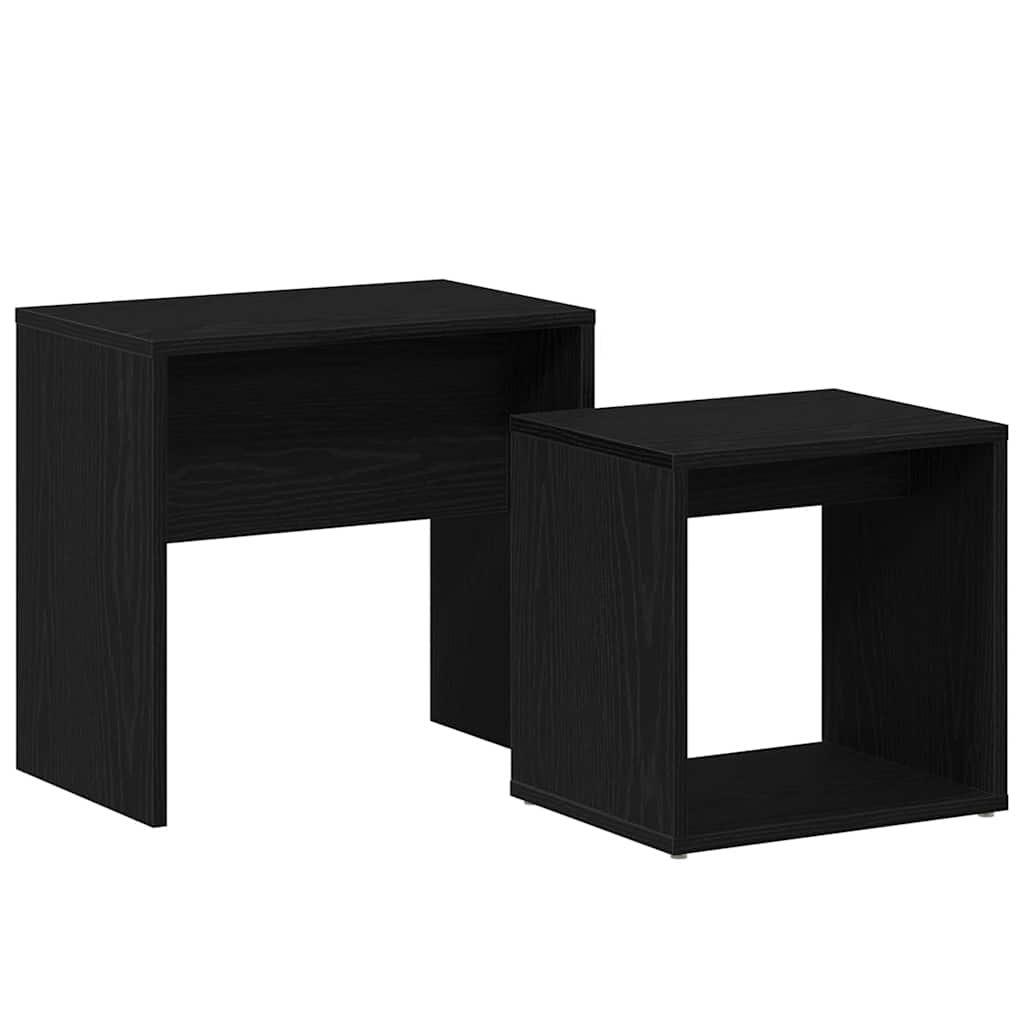 Soffbord 2 Delar Konstruerat Trä