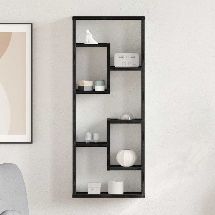 Vägghylla 36X16X90 Cm Konstruerat Trä