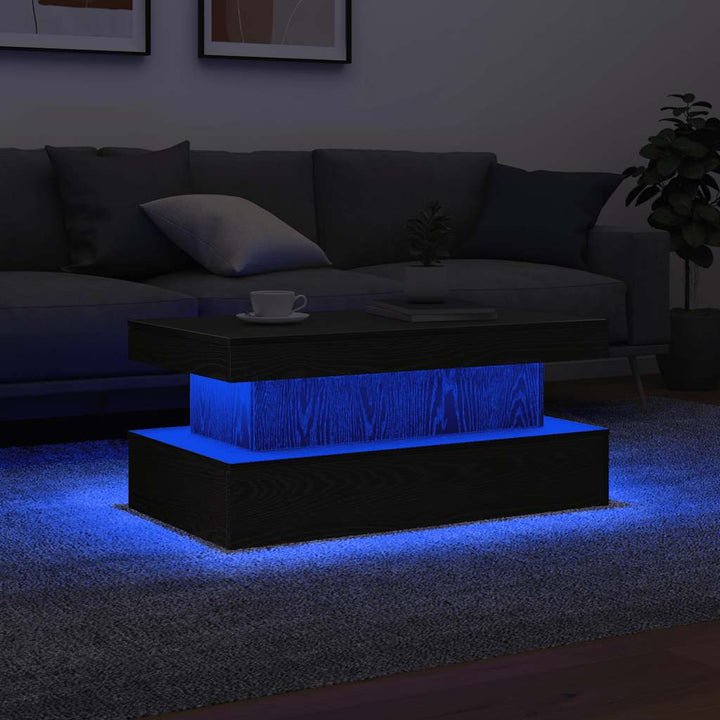 Soffbord Med Led 50X50X40 Cm
