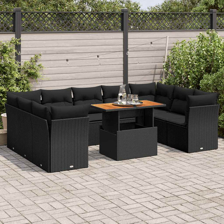 Loungegrupp 10 Delar Med A Dynor Konstrotting