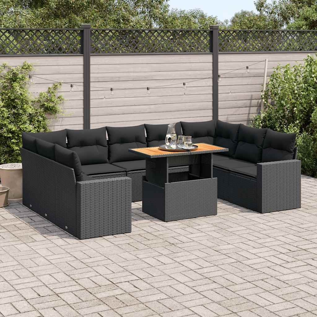 Loungegrupp 10 Delar Med A Dynor Konstrotting