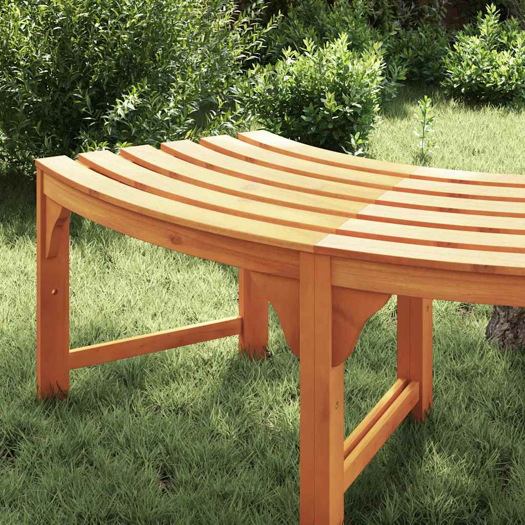 Trädbänk Naturfärg 160 X 80 X 45Cm Massiv Eukalyptus Trä