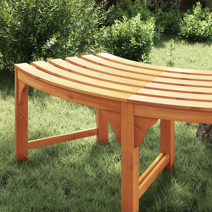 Trädbänk Naturfärg 160 X 80 X 45Cm Massiv Eukalyptus Trä