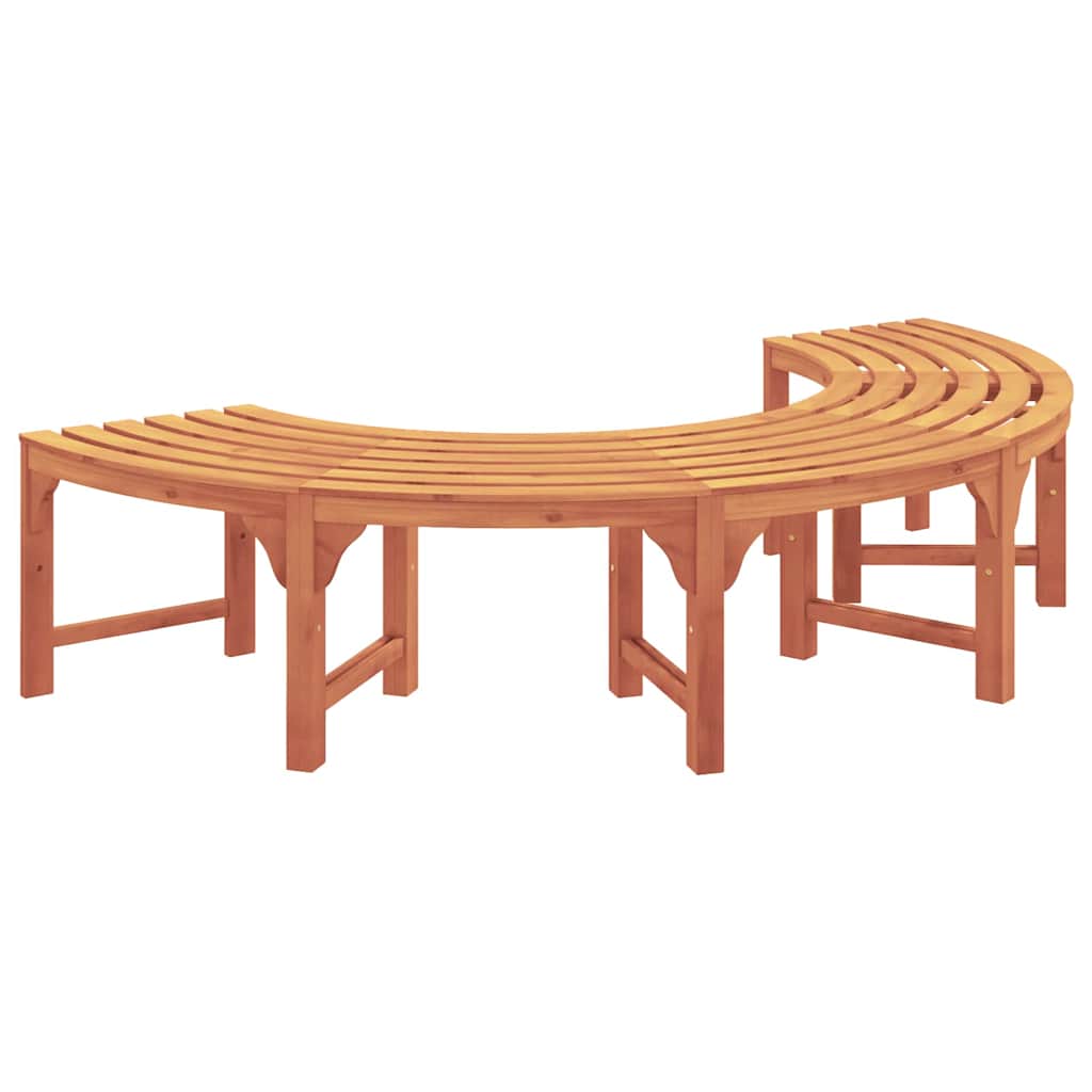 Trädbänk Naturfärg 160 X 80 X 45Cm Massiv Eukalyptus Trä