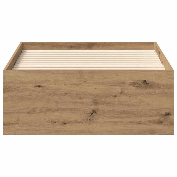 Sängram Utan Madrass 90X190Cm Konstruerat Trä