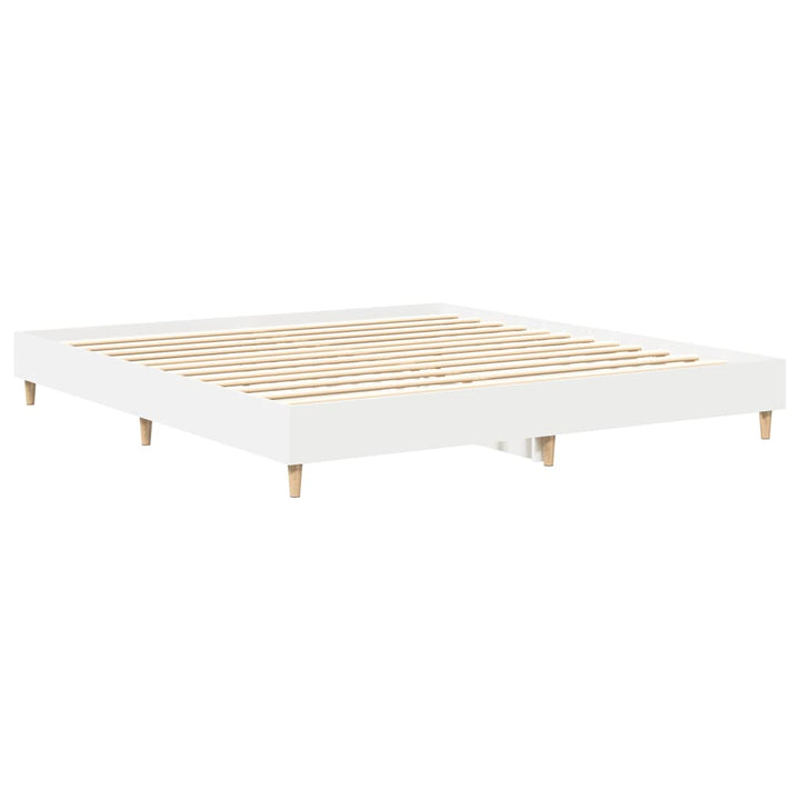 Sängram Utan Madrass 180X200Cm Konstruerat Trä