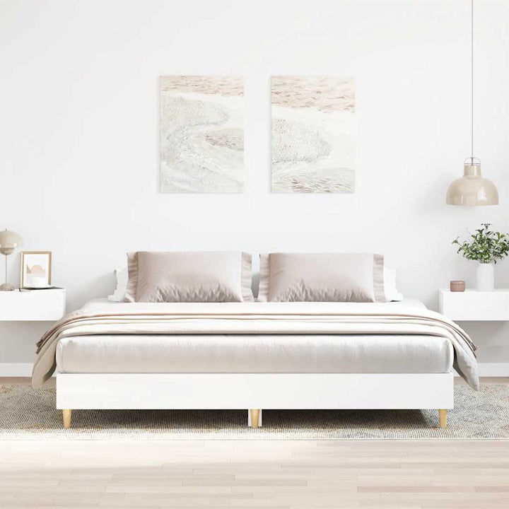 Sängram Utan Madrass 180X200Cm Konstruerat Trä