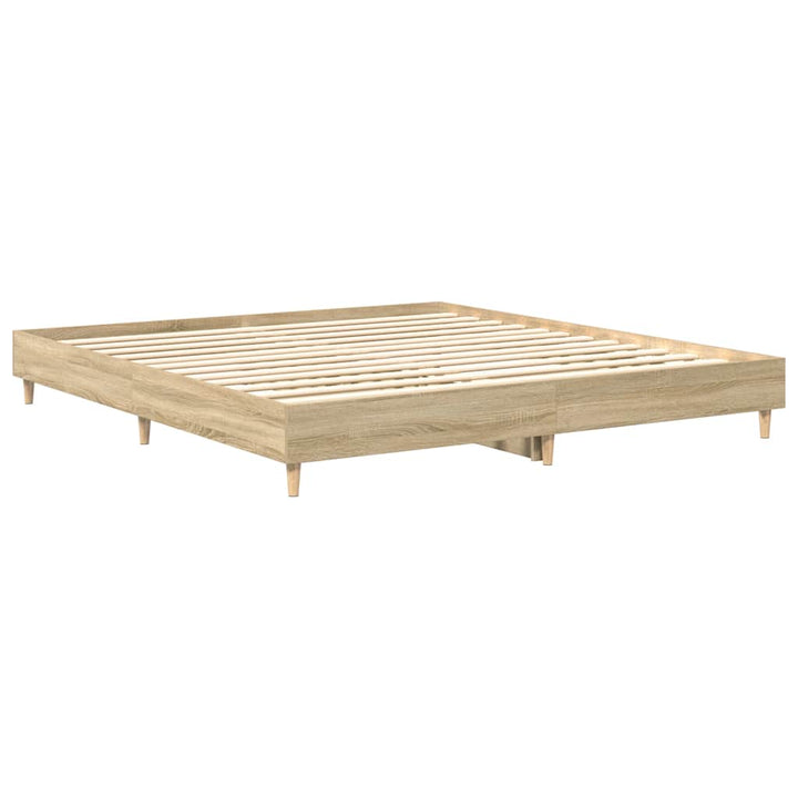 Sängram Utan Madrass 180X200Cm Konstruerat Trä
