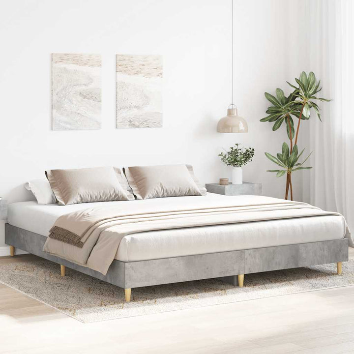 Sängram Utan Madrass 180X200Cm Konstruerat Trä
