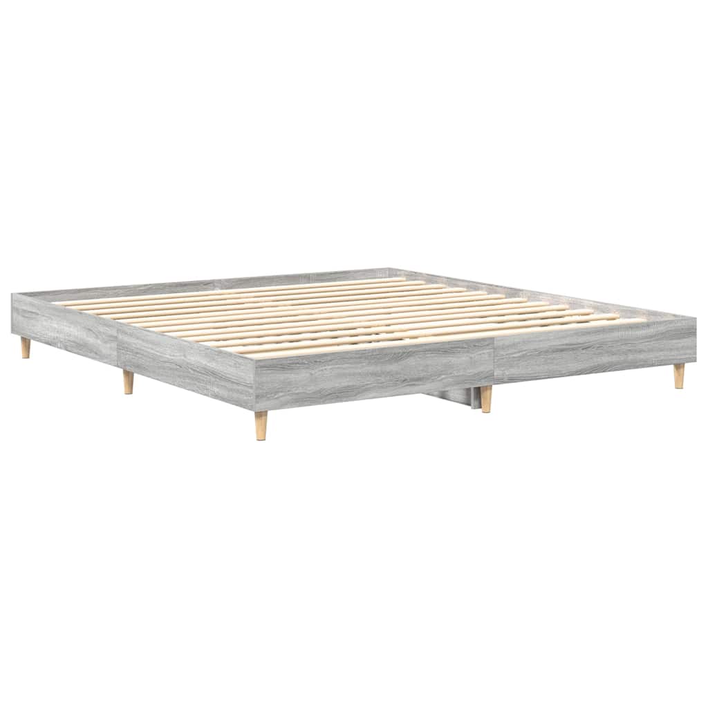 Sängram Utan Madrass 180X200Cm Konstruerat Trä