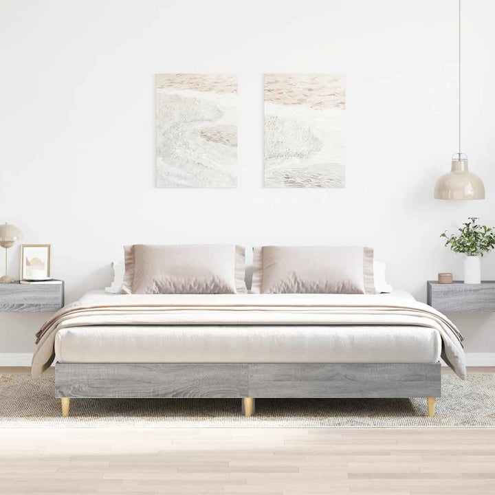 Sängram Utan Madrass 180X200Cm Konstruerat Trä