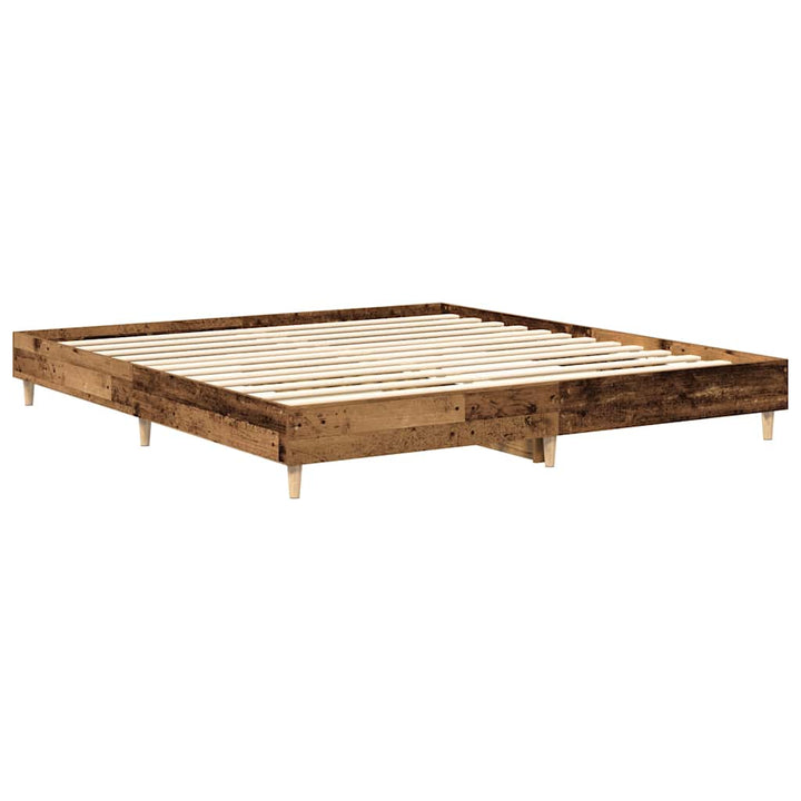 Sängram Utan Madrass 180X200Cm Konstruerat Trä