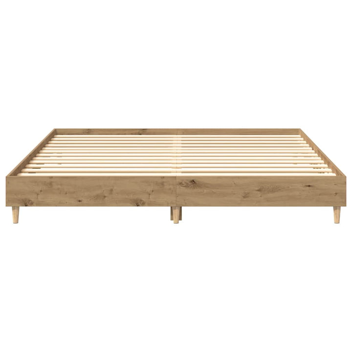 Sängram Utan Madrass Hantverksmässig Ek 180X200Cm