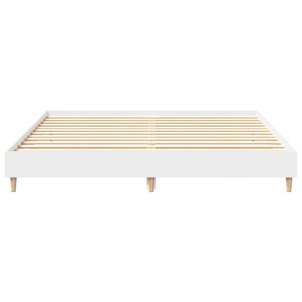 Sängram Utan Madrass 160X200Cm Konstruerat Trä