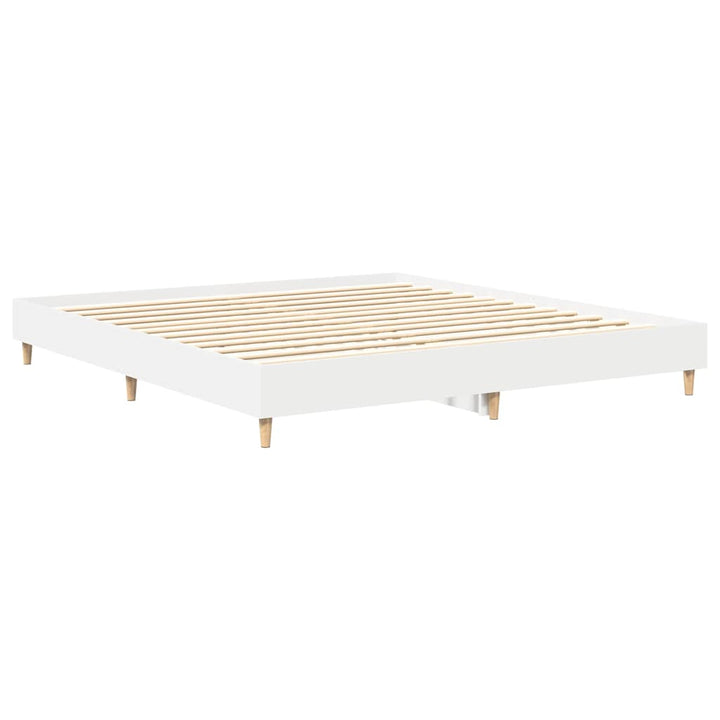 Sängram Utan Madrass 160X200Cm Konstruerat Trä