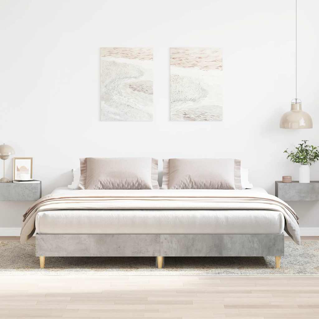 Sängram Utan Madrass 160X200Cm Konstruerat Trä