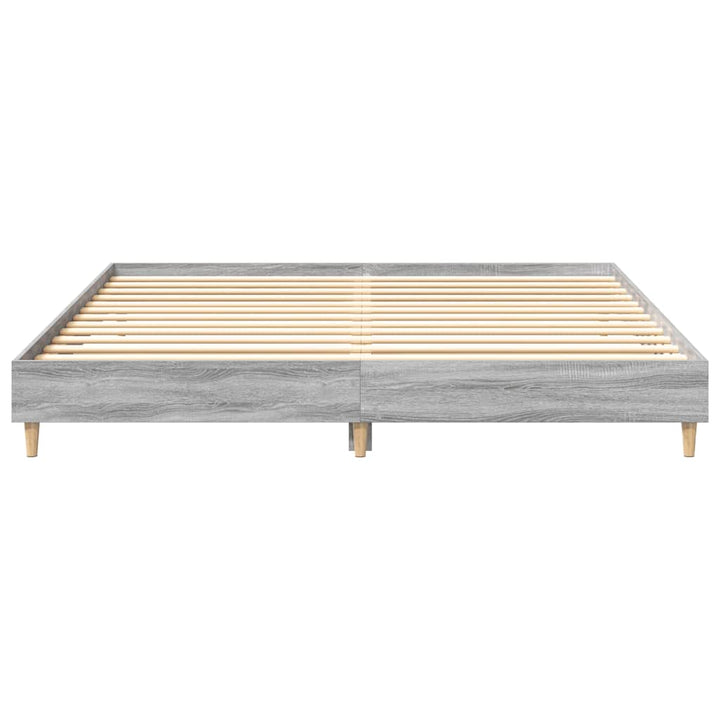 Sängram Utan Madrass 160X200Cm Konstruerat Trä