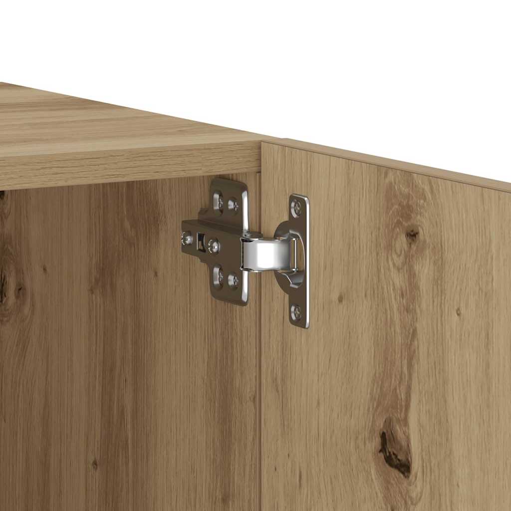 Sängbord Ek 100X35X40 Cm Konstruerat Trä