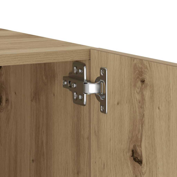 Sängbord Ek 100X35X40 Cm Konstruerat Trä