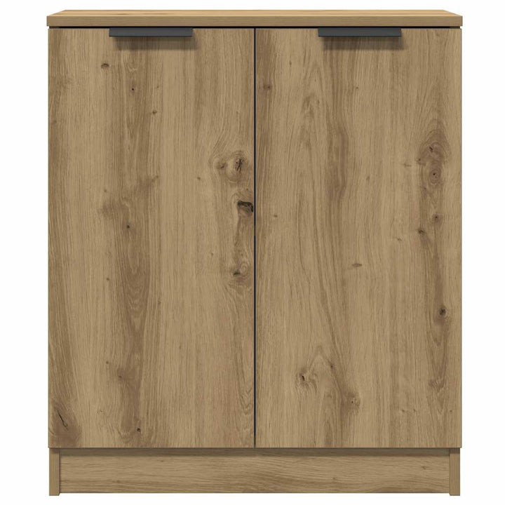 Skänkar 3 Delar Ek 60X30X70 Cm Konstruerat Trä
