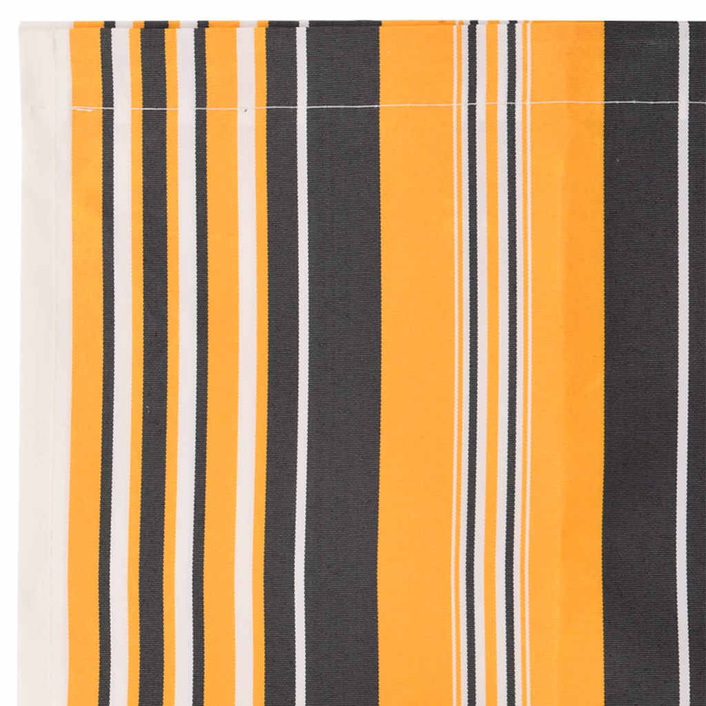Markisväv Orange Och Svart 2,5 X 2 M Polyester