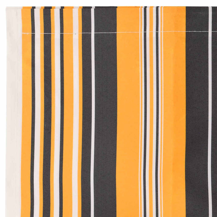 Markisväv Orange Och Svart 2,5 X 2 M Polyester