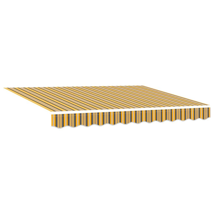Markisväv Orange Och Svart 2,5 X 2 M Polyester