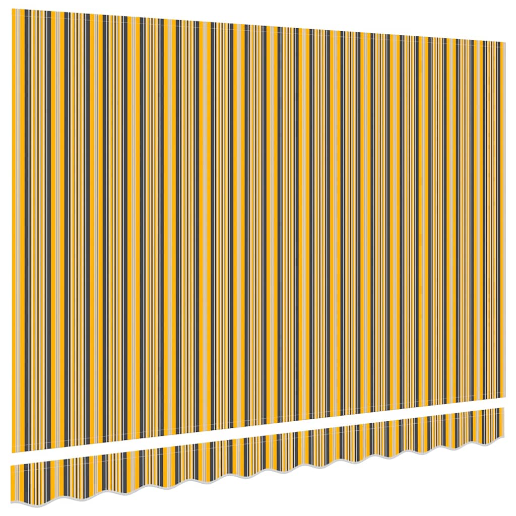 Markisväv Orange Och Svart 2,5 X 2 M Polyester